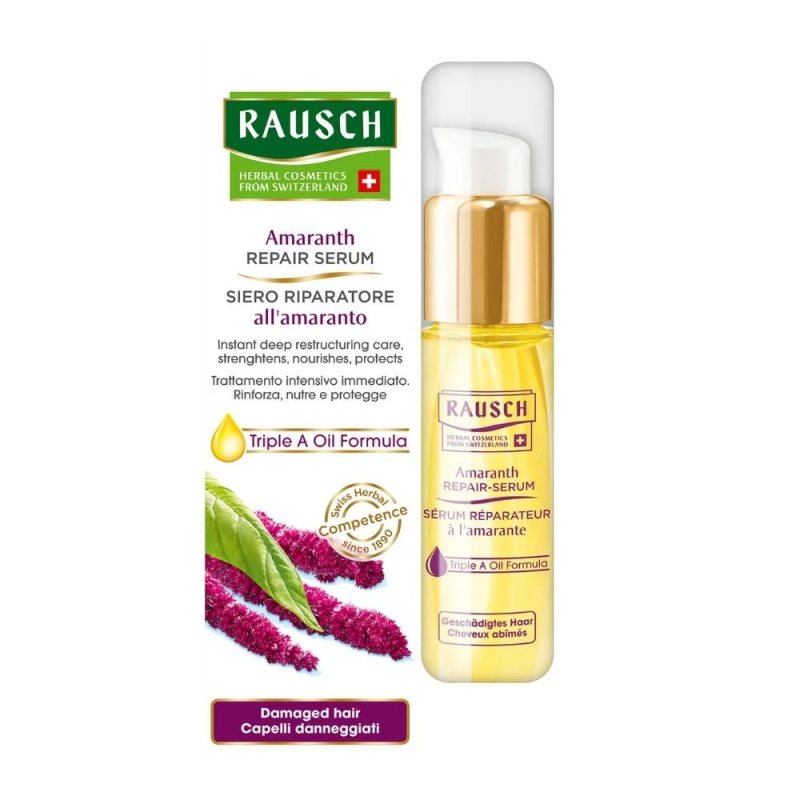 RAUSCH serumas plaukams atkuriantis su burnočių aliejum, Vnt, 30 ml