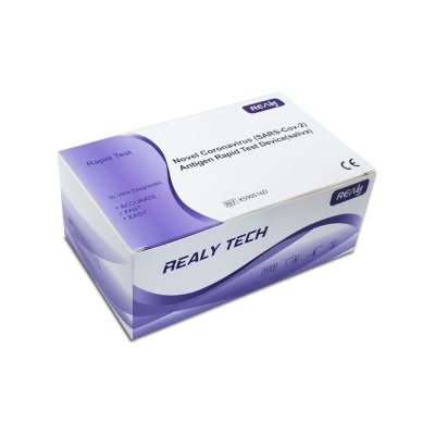 REALY TECH greitasis SARS-CoV-2 antigenų testas iš seilių
