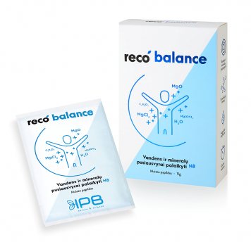 RECOBALANCE milteliai geriamajam tirpalui N8