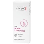 Regeneruojantis naktinis veido kremas ZIAJA MED DILATED CAPILLARIES, 50 ml