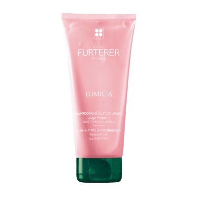 Rene Furterer blizgesį suteikiantis šampūnas visiems plaukų tipams LUMICIA, 200 ml