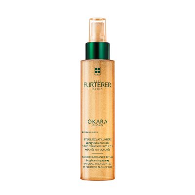 Rene Furterer nenuplaunamas kondicionierius šviesintiems arba natūraliai šviesiems plaukams OKARA BLOND, 150 ml