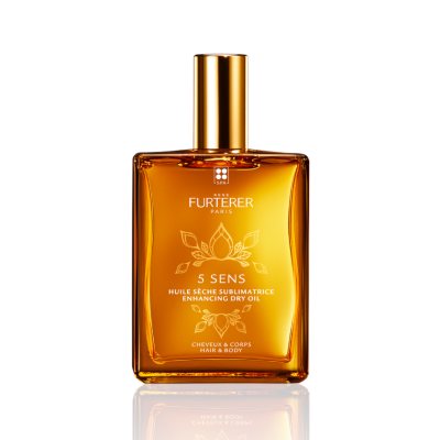 Rene Furterer sausas plaukų ir kūno aliejus 5 SENS, 100 ml