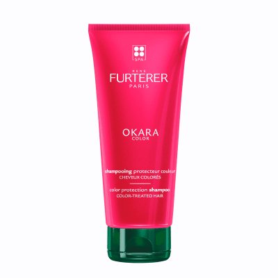 Rene Furterer spalvą saugantis šampūnas dažytiems plaukams OKARA COLOR, 200 ml
