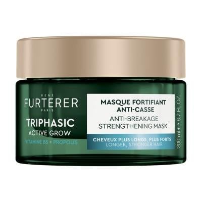 Stiprinanti plaukų kaukė, RENE FURTERER TRIPHASIC ACTIVE GROW, 200 ml