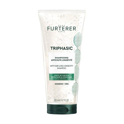 RENE FURTERER Triphasic Longevity šampūnas slenkantiems plaukams, 200 ml