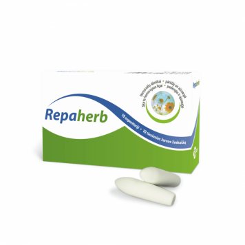 REPAHERB rektalinės žvakutės N10