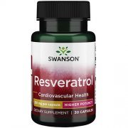 Resveratrolis SWANSON, 250 mg, 30 kaps.