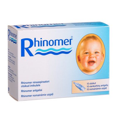 RHINOMER, antgaliai, 10 vnt