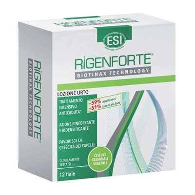 Rigenforte intensyvus losjonas plaukams, 12 ampulių po, 10 ml