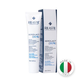 RILASTIL koncentruotas minkštinamasis kūno kremas XEROLACT (30 %), 40 ml