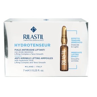RILASTIL veido serumo ampulės HYDROTENSEUR, 1 ml, 7 x 1 ml