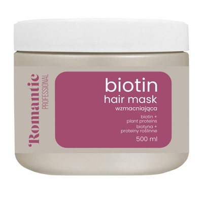 ROMANTIC PROFESSIONAL BIOTIN, kaukė plaukams, 500 ml
