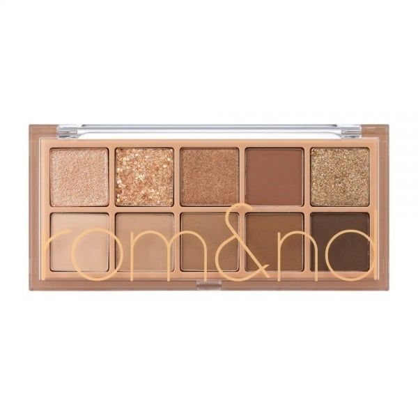 ROM&ND akių šešėliai BETTER THAN PALETTE, 02 MAHOGANY GARDEN, 10 atspalvių, 7.5 g