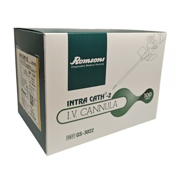 ROMSONS kateteris, geltonas, 1 vnt., 24 g