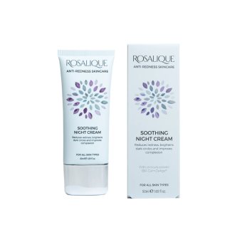 ROSALIQUE raminantis naktinis veido kremas SOOTHING, 50 ml