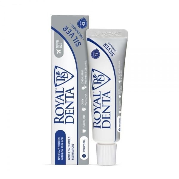 Royal Denta dantų pasta su sidabru Silver, 30 g