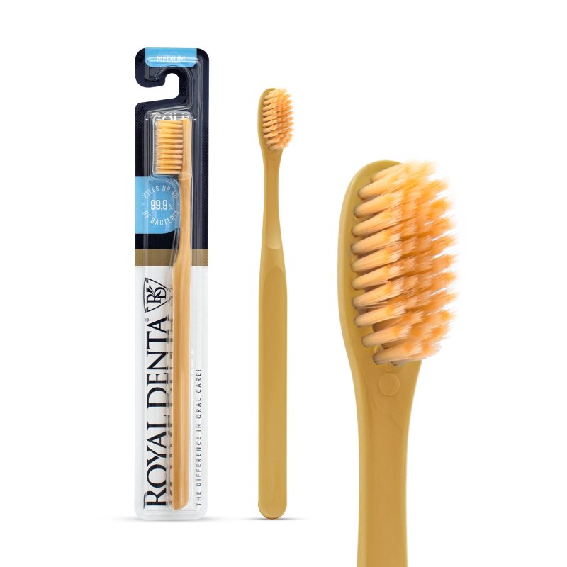 ROYAL DENTA dantų šepetėlis GOLD SOFT MODERN, 1 vnt