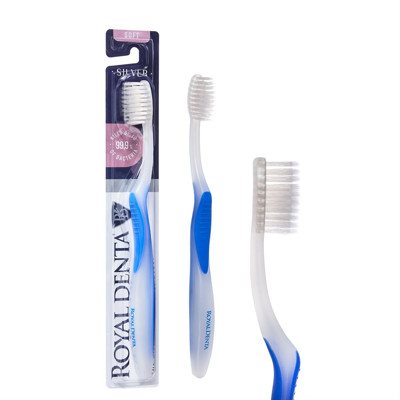 ROYAL DENTA SILVER SOFT, dantų šepetėlis