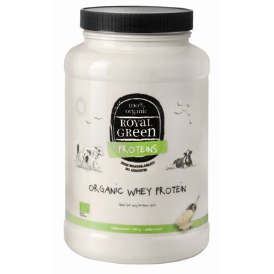 ROYAL GREEN BIO Išrūgų baltymai, 600 g