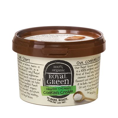 ROYAL GREEN BIO, kokosų kepimo kremas, 500 ml
