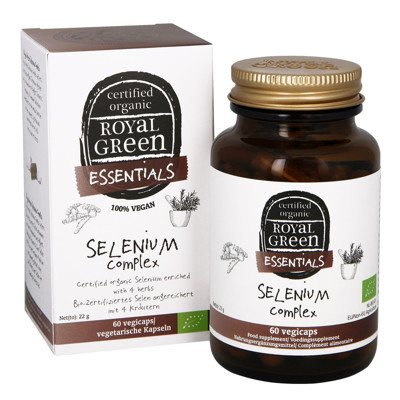 ROYAL GREEN BIO SELENO KOMPLEKSAS, 60 kapsulių