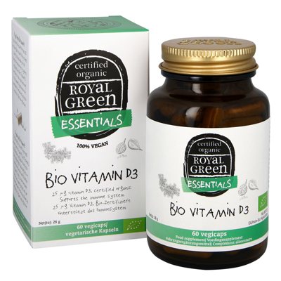 ROYAL GREEN BIO VITAMINAS D3 1000TV, N60 vkaps.