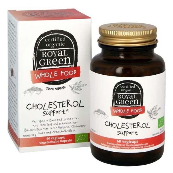 ROYAL GREEN maisto papildas BIO CHOLESTEROL SUPPORT, 60 kaps.