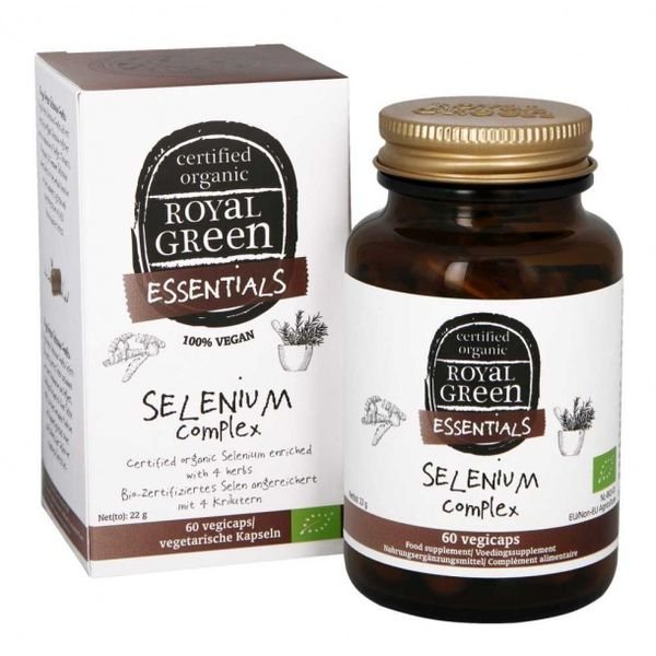 ROYAL GREEN maisto papildas BIO SELENO KOMPLEKSAS, 60 kaps.