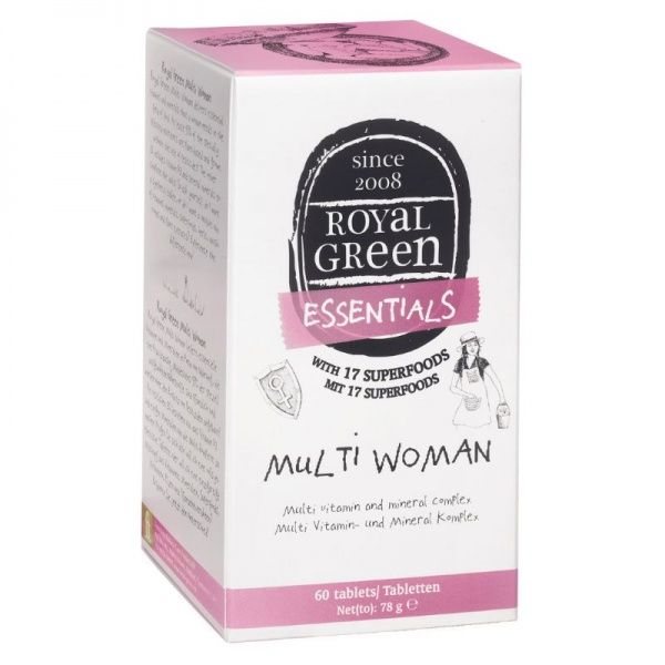 ROYAL GREEN maisto papildas moterims MULTI WOMAN, 60 tab.