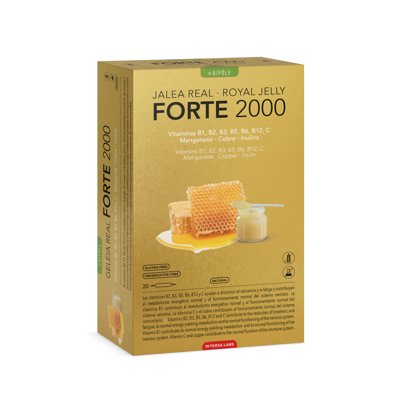 ROYAL JELLY FORTE 2000 imunitetui ir energijai, 20 buteliukų