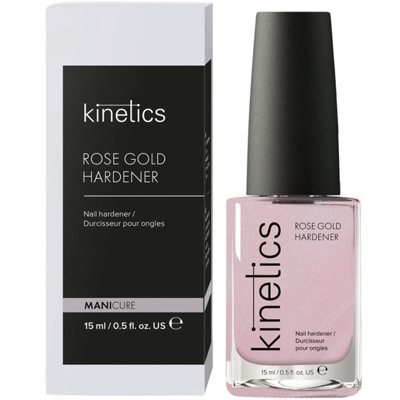 Rožinio aukso stipriklis nagams Rose Gold Hardener KGC05, 15 ml