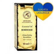 Rožmedžių eterinis aliejus AROMATIKA ESSENTIAL ROSEWOOD OIL, 10 ml