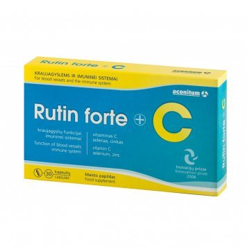 RUTIN Forte kapsulės N30