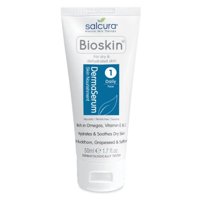 SALCURA, DERMASERUM, serumas sudirgusiai veido odai, 50 ml