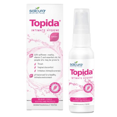 SALCURA, intymios higienos purškiklis, TOPIDA, 50 ml