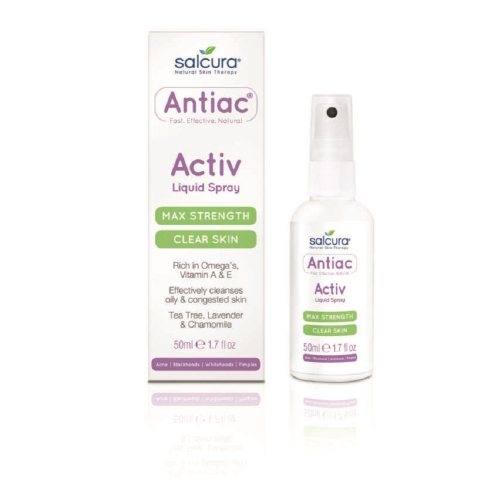 SALCURA priemonė į aknę linkusiai odai ANTIAC ACTIV, 50 ml
