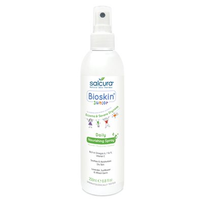 SALCURA purškiama maitinamoji odos priemonė vaikams BIOSKIN JUNIOR, 250 ml