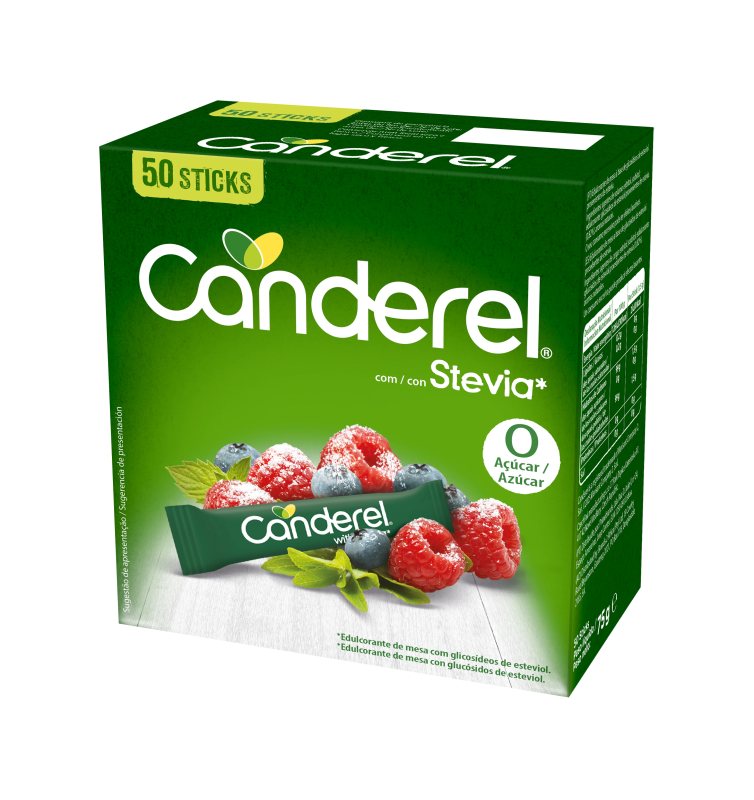 Saldiklis Canderel STEVIA pakeliai, N50