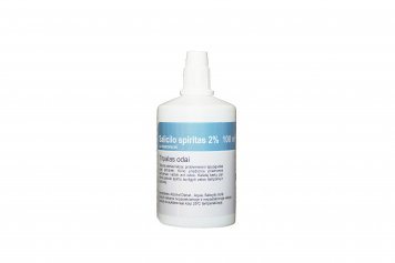 SALICILO spiritas 2 % tirpalas, 100 ml