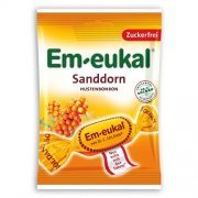 Šaltalankių skonio pastilės su saldikliais EM-EUKAL, 75 g