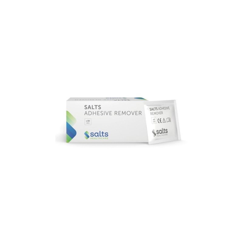 SALTS ADHESIVE remover wipes, valom. servetėlės, 30 vnt