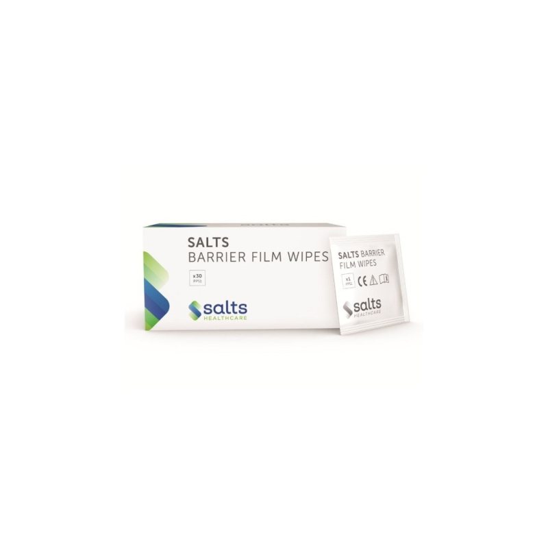 SALTS BARRIER film wipes, apsaug. nedirg. servetėlės N30