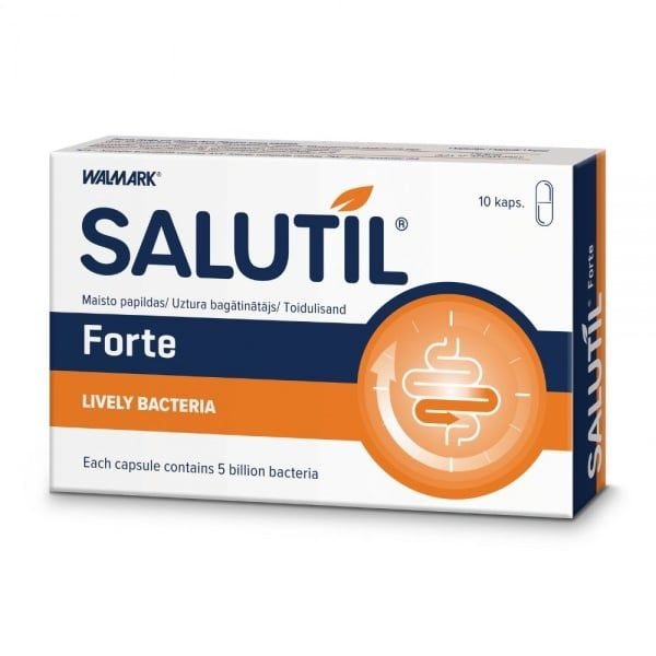 SALUTIL maisto papildas FORTE, 10 kaps.