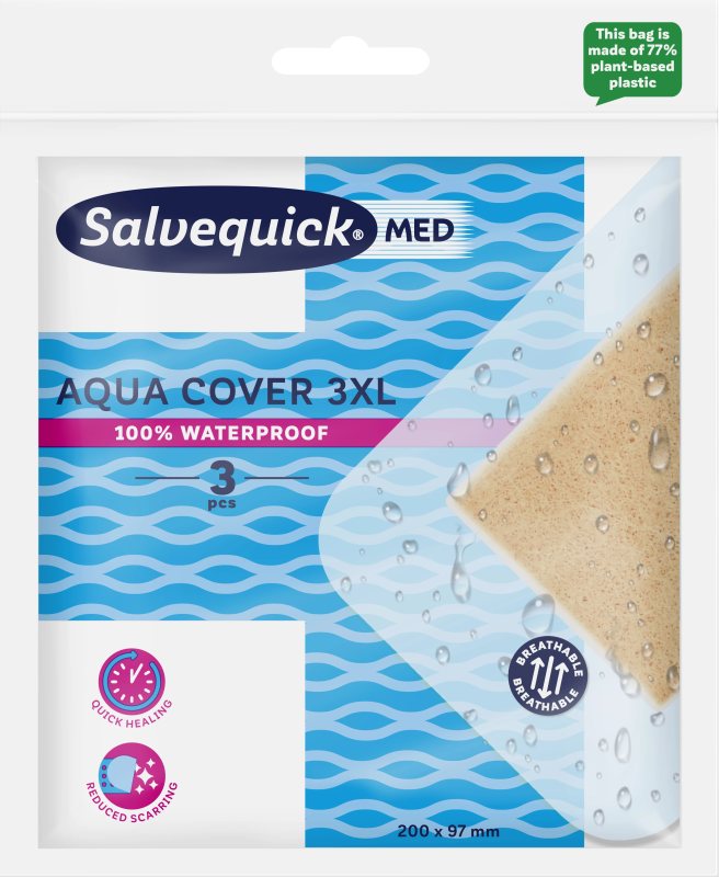 SALVEQUICK greito naudojimo tvarsčiai Aqua Cover 3XL N3, N3