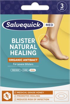 SALVEQUICK MED Blister Natural Healing pūslių pleistrai N3