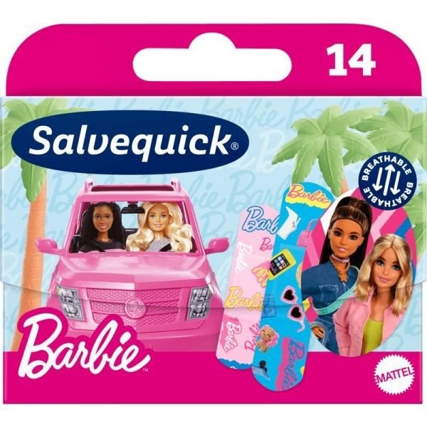 SALVEQUICK pleistrai BARBIE, 14 vnt
