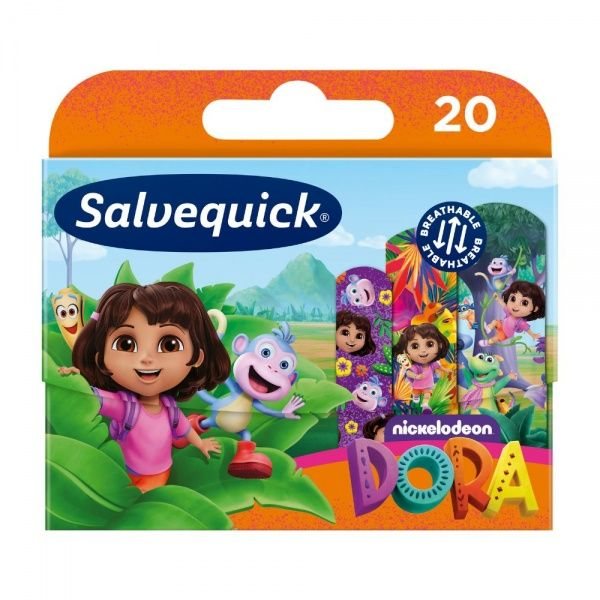 SALVEQUICK pleistrai DORA THE EXPLORER, 20 vnt