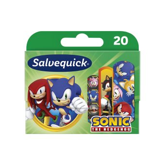 SALVEQUICK SONIC pleistrų rinkinys vaikams, 20 vnt