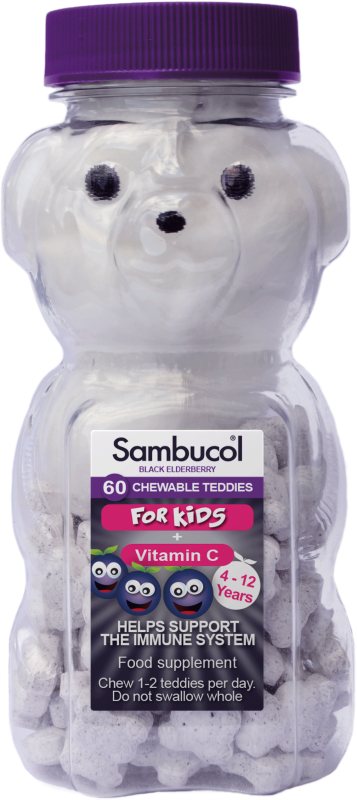 Sambucol For Kids kramtomos tabletės N60